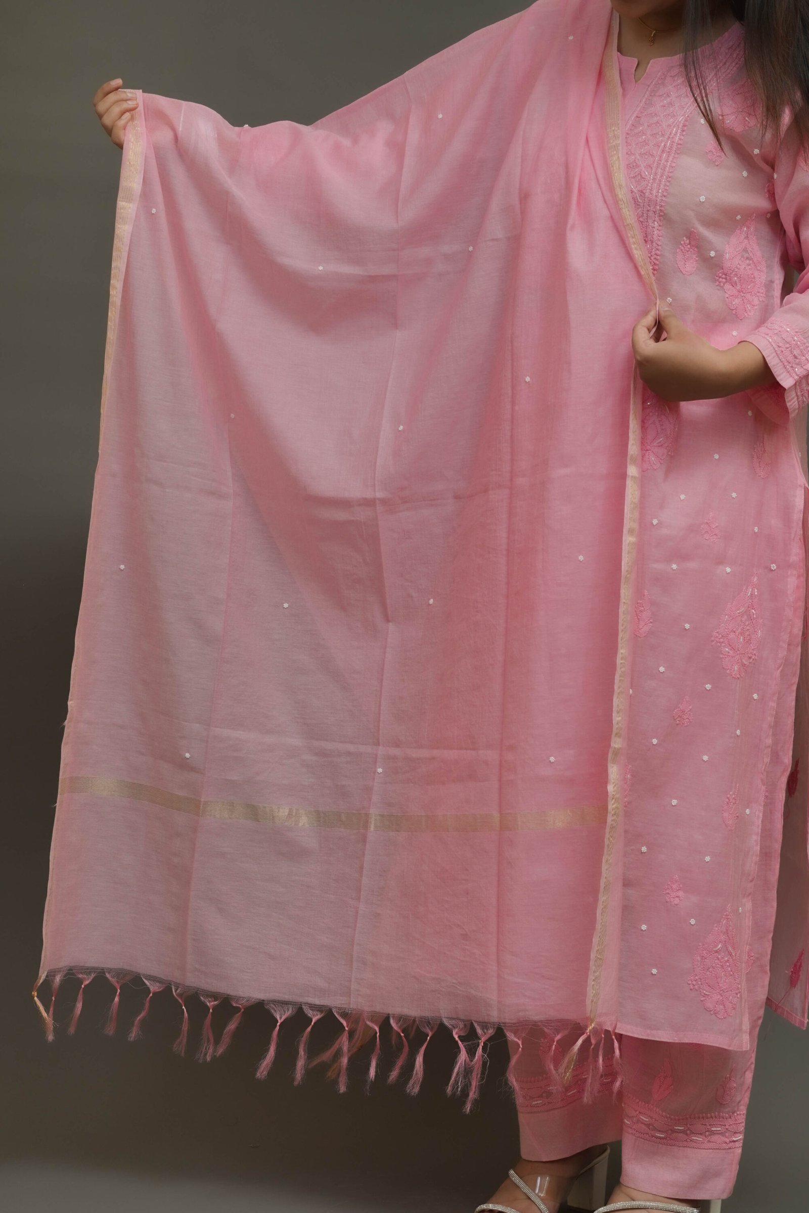 Mul Chanderi Fabric